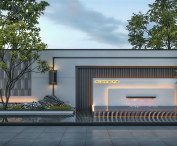 Modern Rockery Waterscape-ID:936445953