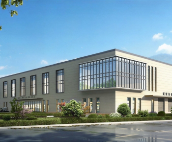 Modern Appearance Of Commercial Building-ID:175126082