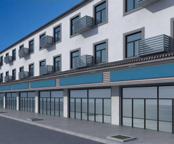 New Chinese Style Appearance Of Commercial Building-ID:116775998