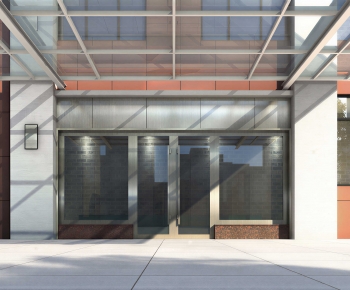 Modern Facade Element-ID:785027031