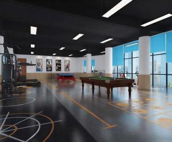 Modern Staff Recreation Room-ID:712315082