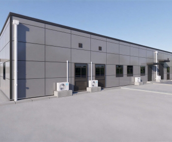 Modern Industrial Building-ID:752552033