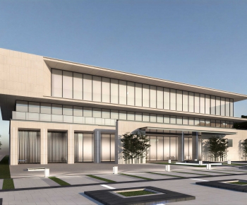 Modern Appearance Of Commercial Building-ID:829782961