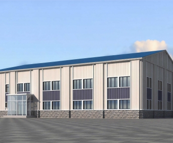 Modern Industrial Building-ID:210490949