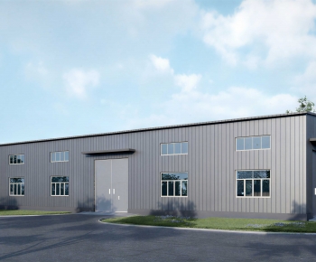 Modern Industrial Building-ID:415400989