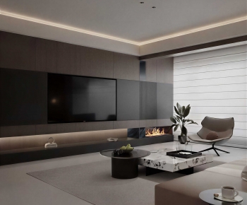 Modern A Living Room-ID:567879926