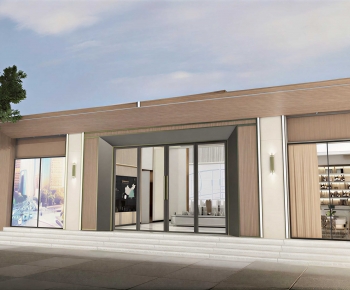 Modern Appearance Of Commercial Building-ID:785191128