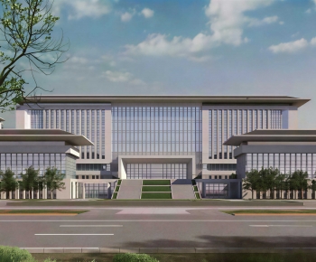 Modern Appearance Of Commercial Building-ID:892133953