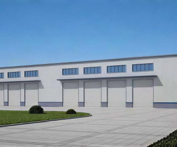 Modern Industrial Building-ID:337503914