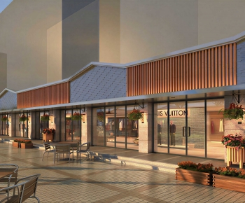 Modern Commercial Street-ID:545380194