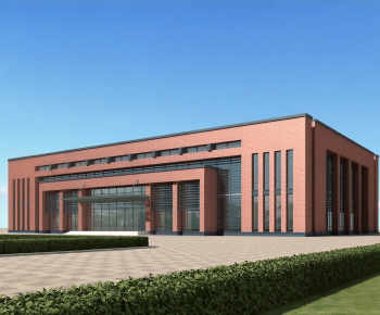 Modern Appearance Of Commercial Building-ID:300981047