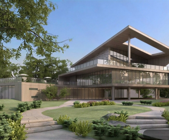 Modern Appearance Of Commercial Building-ID:118469002