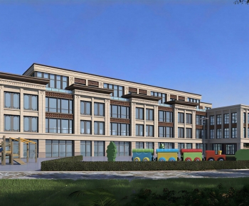 Modern School Building-ID:115015037