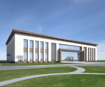 Modern Appearance Of Commercial Building-ID:346673015