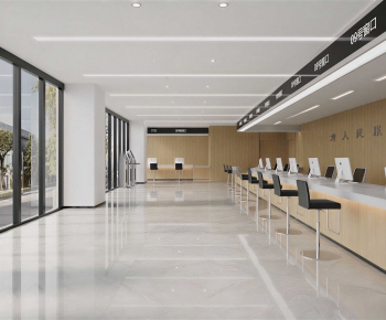 Modern Office Reception Desk-ID:573581934