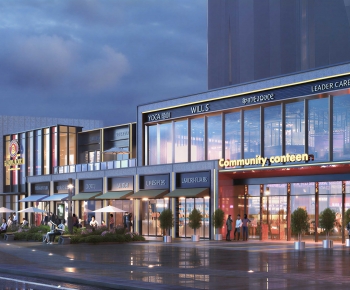 Modern Commercial Street-ID:706324108