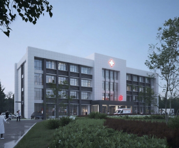 Modern Appearance Of Commercial Building-ID:289922954