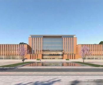 Modern Appearance Of Commercial Building-ID:141242981