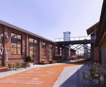 Industrial Style Commercial Street-ID:737397911