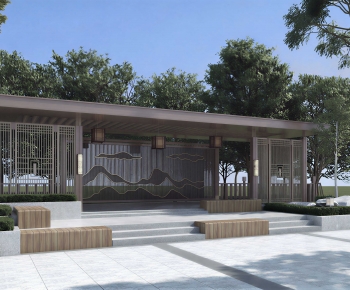 New Chinese Style Gallery Frame-ID:732275961