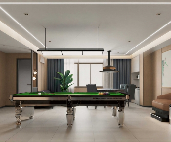 Modern Billiards Room-ID:296035055