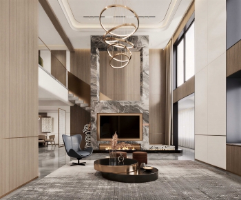 Modern A Living Room-ID:523900031