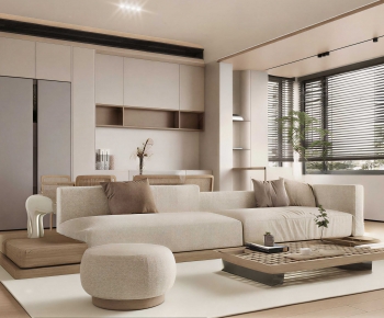 Modern A Living Room-ID:610241894