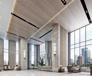 Modern Office Reception Desk-ID:106100086