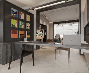 Modern Study Space-ID:673964984