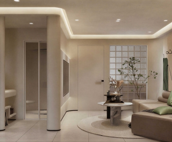 Modern A Living Room-ID:590426927