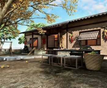 New Chinese Style Courtyard/landscape-ID:161838053