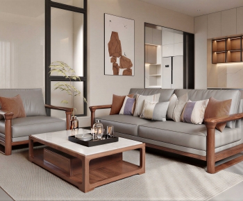 Modern A Living Room-ID:630979528