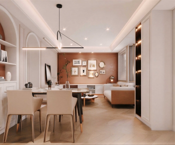 Modern A Living Room-ID:552753935