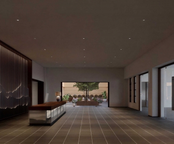 New Chinese Style Lobby Hall-ID:209849129