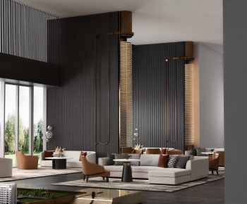 Modern Reception Area-ID:877291927