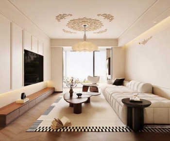 Modern A Living Room-ID:283447985