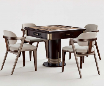 Modern Mahjong Tables And Chairs-ID:825738976