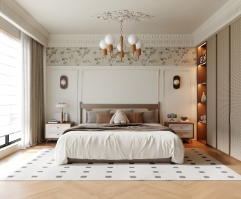 French Style Bedroom-ID:755131012