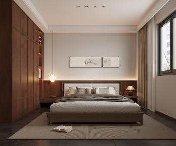 New Chinese Style Bedroom-ID:208348043