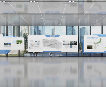 Modern Exhibition Hall-ID:986692918