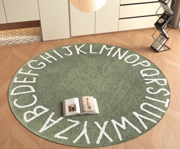 Modern Circular Carpet-ID:401680953