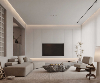 Modern A Living Room-ID:592977052