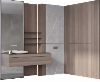 Modern Bathroom Cabinet-ID:858705045