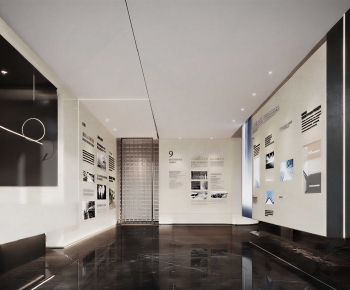 Modern Exhibition Hall-ID:925607927