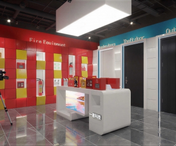 Modern Exhibition Hall-ID:309628013