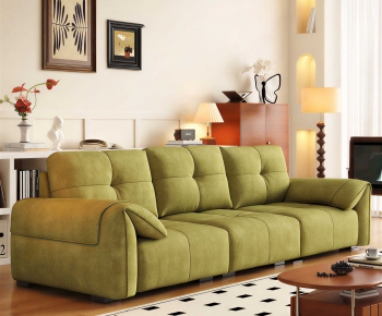 Modern Three-seat Sofa-ID:992450953