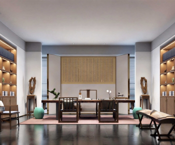 New Chinese Style Tea House-ID:397054919