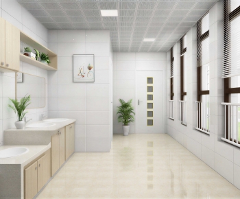 Modern Public Toilet-ID:814227103