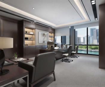 Modern Manager's Office-ID:943338967