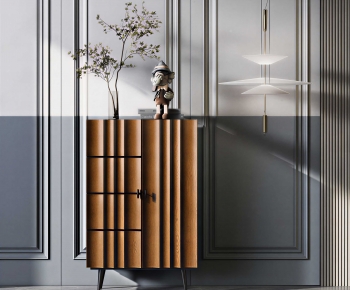 Modern Entrance Cabinet-ID:524960041